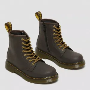 JUNIOR 1460 WILDHORSE LEATHER LACE UP BOOTS big kids size US 4, EU 36NWT