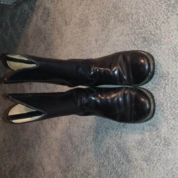 Justin Boots Black Cowboy Boots