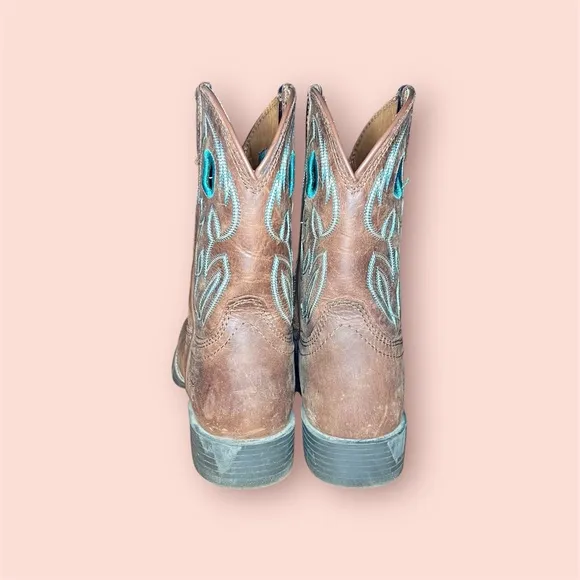 Justin Bowline Cowboy Boots, Size 5D