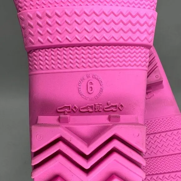 Kamik Girl's Size 6 RAINDROPS Waterproof Rain Boots