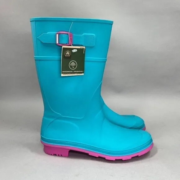 Kamik Girl's Size 6 RAINDROPS Waterproof Rain Boots