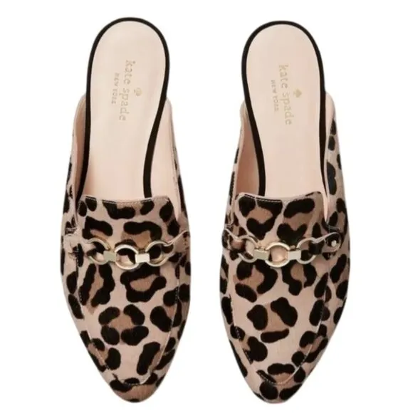 kate spade new york cece too loafer Mules Calf Hair Size 8M