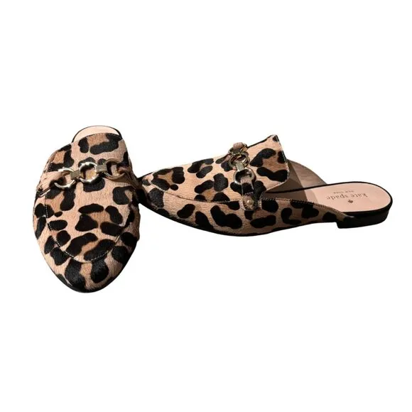 kate spade new york cece too loafer Mules Calf Hair Size 8M