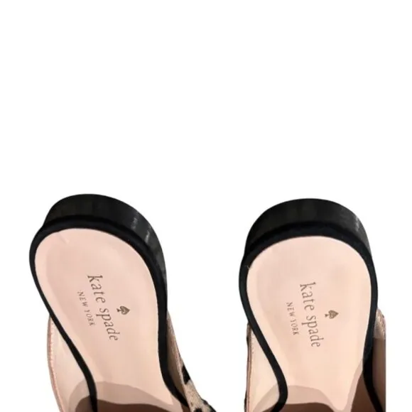 kate spade new york cece too loafer Mules Calf Hair Size 8M