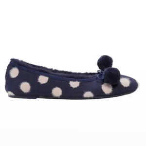 Kate Spade NY Faux Fur Flats