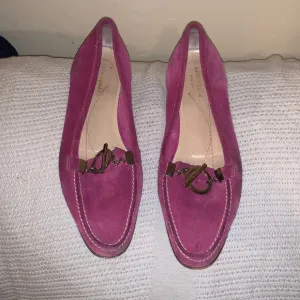 Kate Spade NY Women’s Loafers 8.5 B Stitched Pink Italian Flat Made in Italy