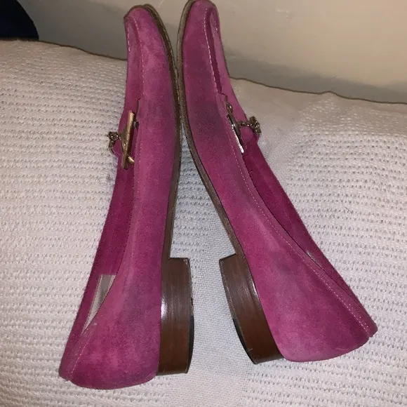 Kate Spade NY Women’s Loafers 8.5 B Stitched Pink Italian Flat Made in Italy