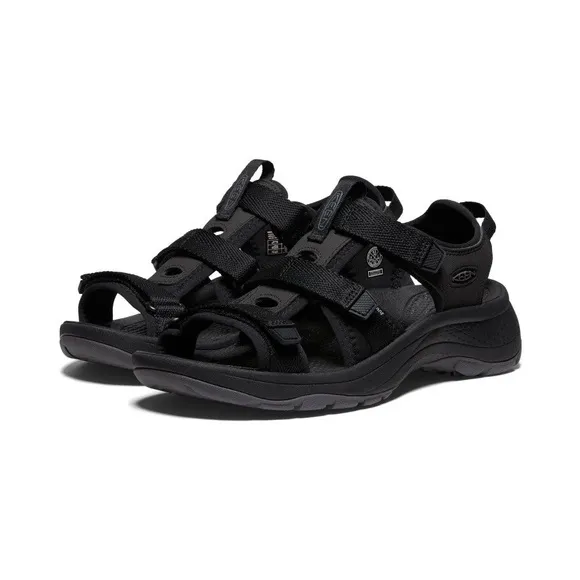 KEEN Astoria West Open Toe Sandals 9.5 Black