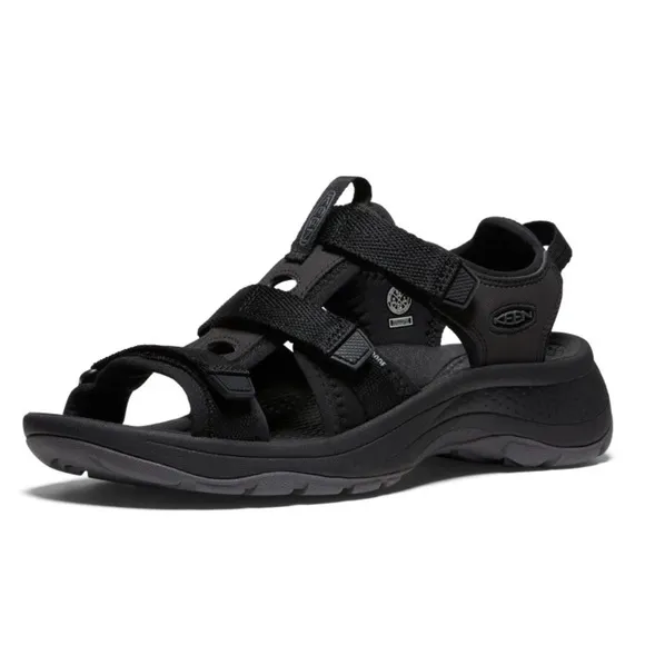 KEEN Astoria West Open Toe Sandals 9.5 Black