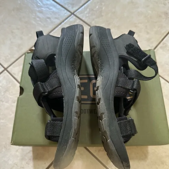 KEEN Astoria West Open Toe Sandals 9.5 Black