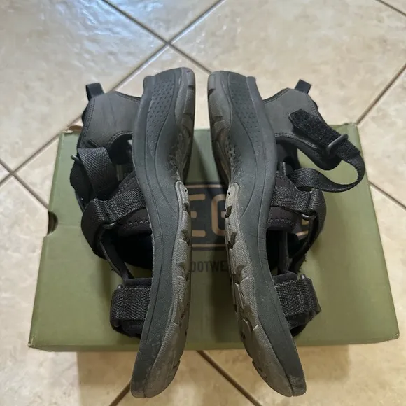 KEEN Astoria West Open Toe Sandals 9.5 Black