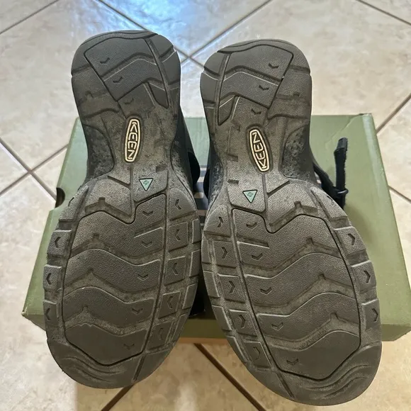 KEEN Astoria West Open Toe Sandals 9.5 Black