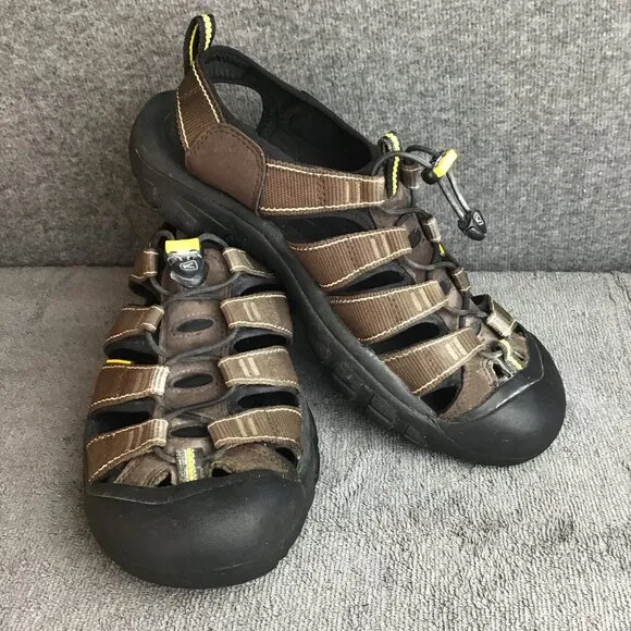 Keen Footwear Waterproof Hiking Sandals Men's Sz 10.5 Brown EUC