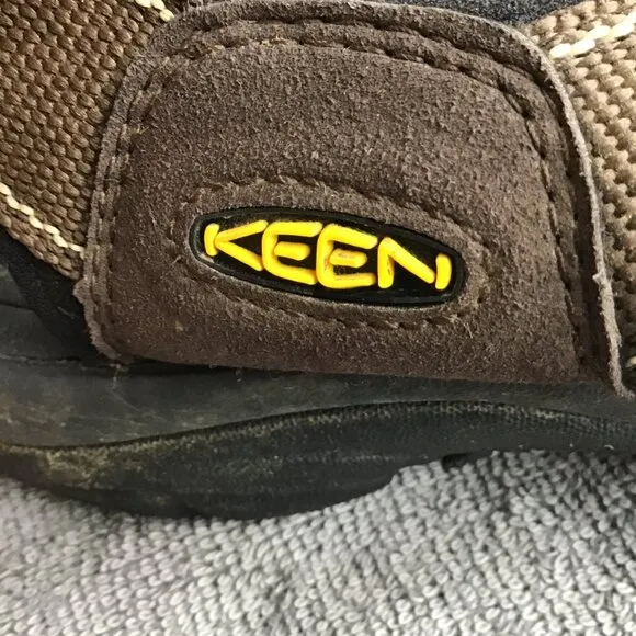 Keen Footwear Waterproof Hiking Sandals Men's Sz 10.5 Brown EUC