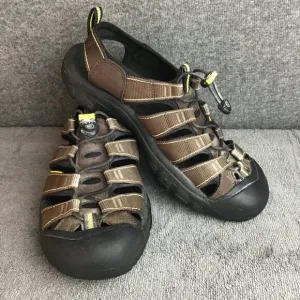 Keen Footwear Waterproof Hiking Sandals Men's Sz 10.5 Brown EUC