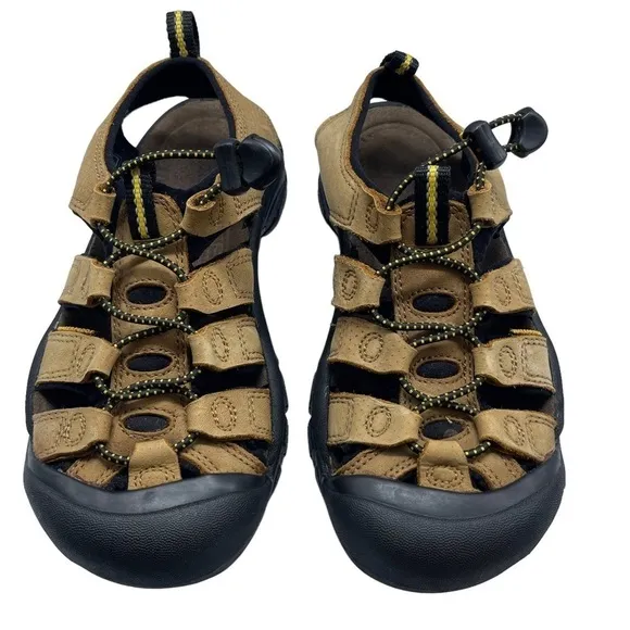 Keen Girls Women’s Newport Leather Hybrid Trail Hiking Water Sandals Size 5.5