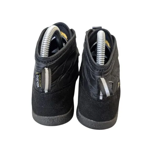 Keen Kids Youth 3Y Howser II Waterproof Chukka Black Insulated Boots