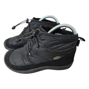 Keen Kids Youth 3Y Howser II Waterproof Chukka Black Insulated Boots