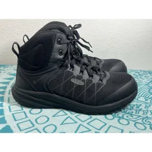 KEEN Men Utility Vista ENERGY Mid Composite Toe Work Boots 9EE Electrical Safety