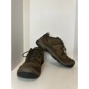 KEEN Men's 12 Circadia Low Height Breathable Hiking Boots Bison Potters Clay