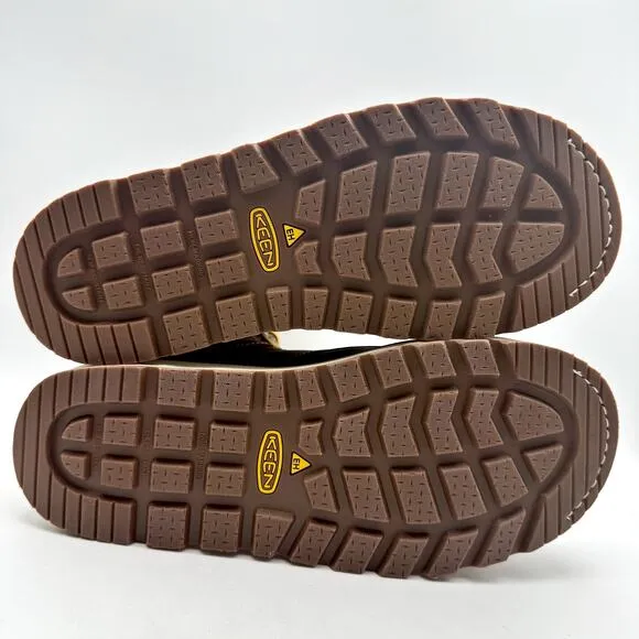 Keen Mens Cincinnati 6&quot; Work Boot US 9.5 D EU 42.5 Brown Carbon Fiber Toe WP NIB