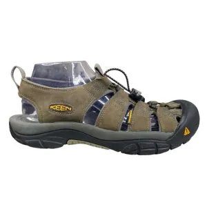Keen Mens Newport H2 Brown Leather Trail Hiking Sandals Size US 8.5