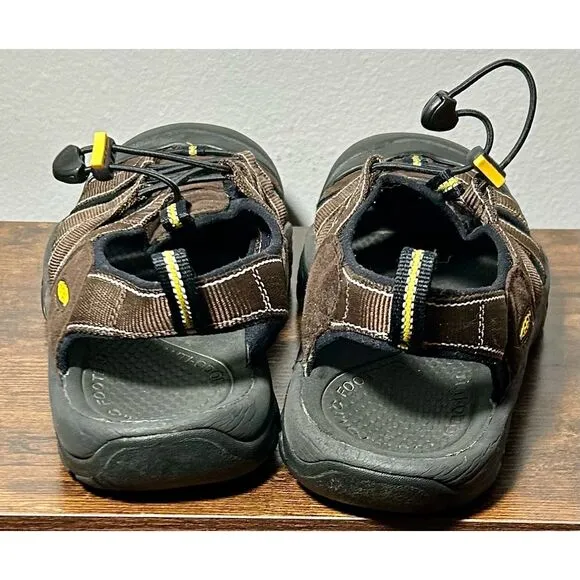 Keen Men’s Newport H2 Sandals Hiking Waterproof Hybrid Shoes Brown Black Size 15
