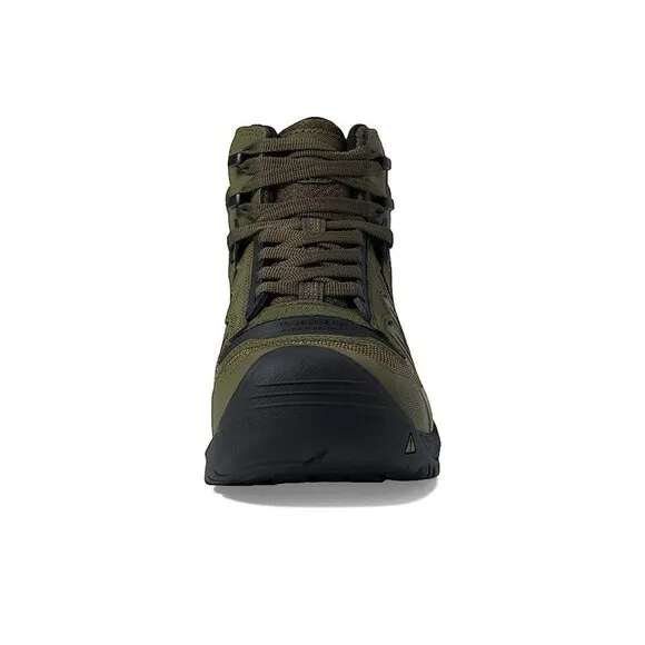 Keen Men's Reno Mid KBF Carbon-Fiber Toe Waterproof Dark Olive/Black Sz. 11.5 US