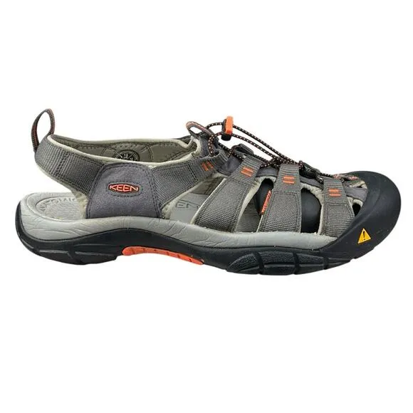 Keen Mens's Newport H2O Grey Trail Hiking Sandals Size US 13