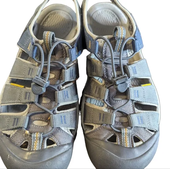 Keen Newport H2 Raven Aluminum Sport Sandals Men's Size 11