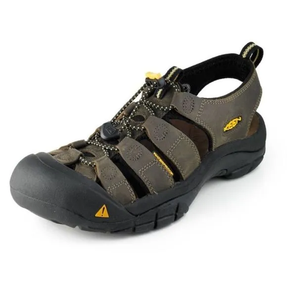 Keen Newport Leather Waterproof Hiking Sandals in Bison size 8.5