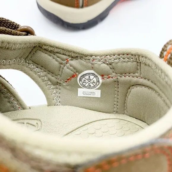 Keen Newport H2 Hybrid Sandals - Kids Size 3  - Spicy Brown