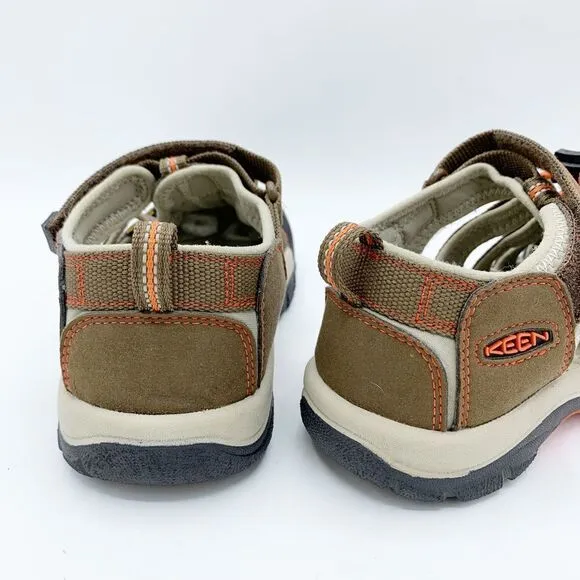 Keen Newport H2 Hybrid Sandals - Kids Size 3  - Spicy Brown