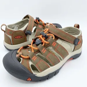Keen Newport H2 Hybrid Sandals - Kids Size 3  - Spicy Brown