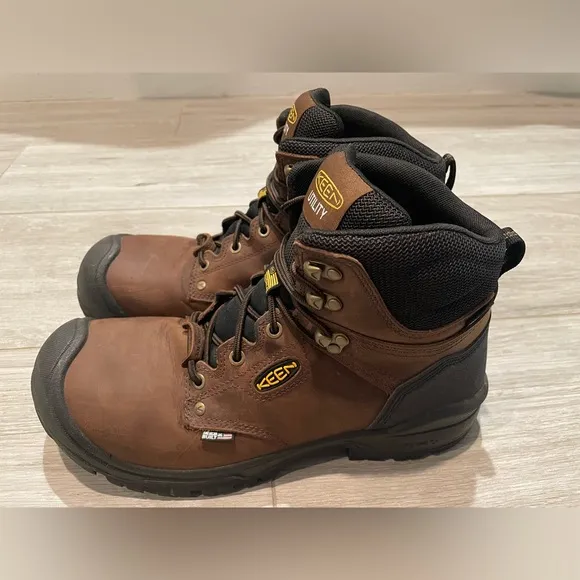 KEEN Utility Independence 6&quot; Leather Waterproof Composite Toe Work Boot- Sz 11EE