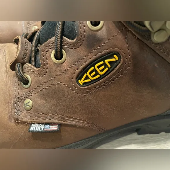 KEEN Utility Independence 6&quot; Leather Waterproof Composite Toe Work Boot- Sz 11EE