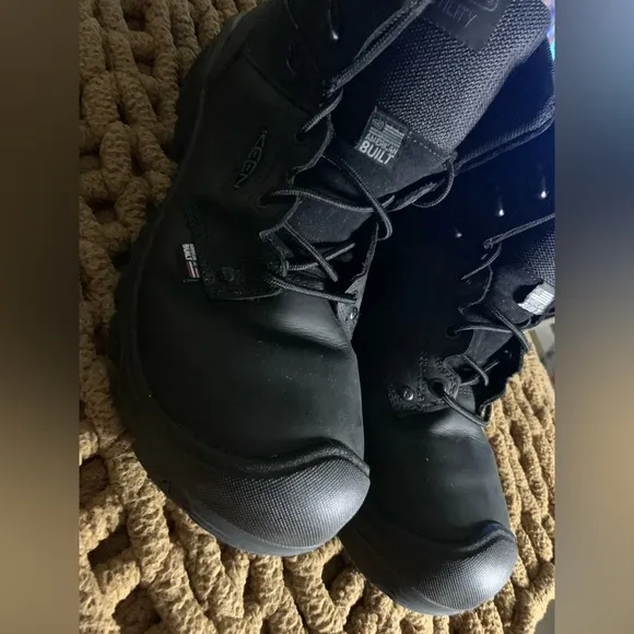 KEEN Utility Men's Independence 6&quot; Leather Waterproof Soft Toe Work Boot