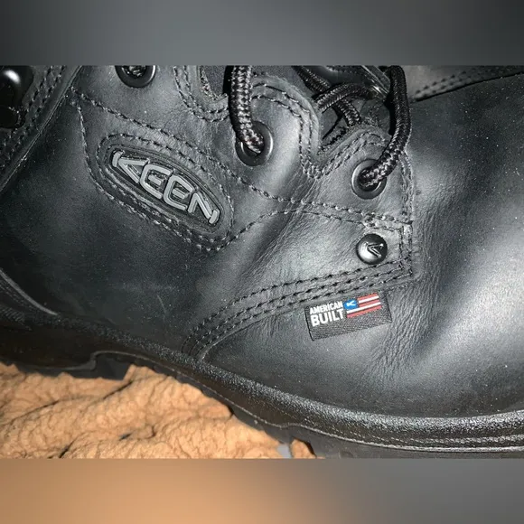 KEEN Utility Men's Independence 6&quot; Leather Waterproof Soft Toe Work Boot