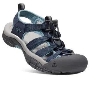 KEEN WOMEN'S NEWPORT H2 CLOSED TOE WATER SANDALS, NAVY/MAGNET, 11