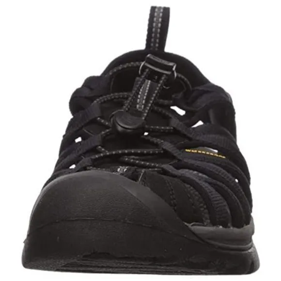 KEEN WOMEN'S WHISPER CLOSED TOE SPORT SANDALS, BLACK/MAGNET, 8.5