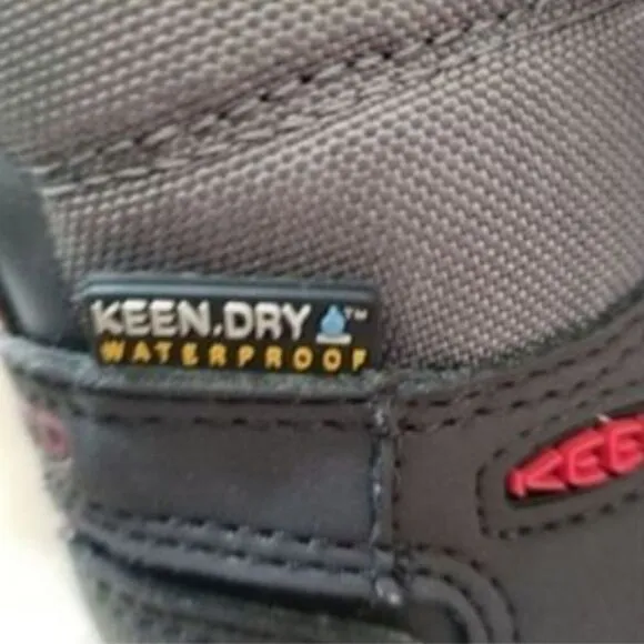 KEEN Snowport Neo Toddler Boy Boots Grey/Red Size 8