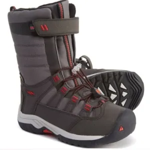 KEEN Snowport Neo Toddler Boy Boots Grey/Red Size 8