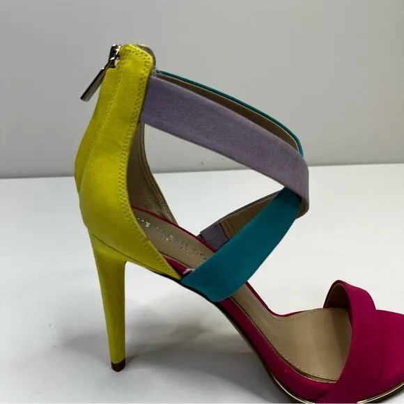 Kenneth Cole New York Brooke Cross Dress sandals beet multicolor - 7.5