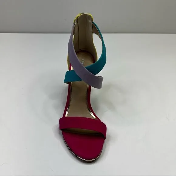 Kenneth Cole New York Brooke Cross Dress sandals beet multicolor - 9.5