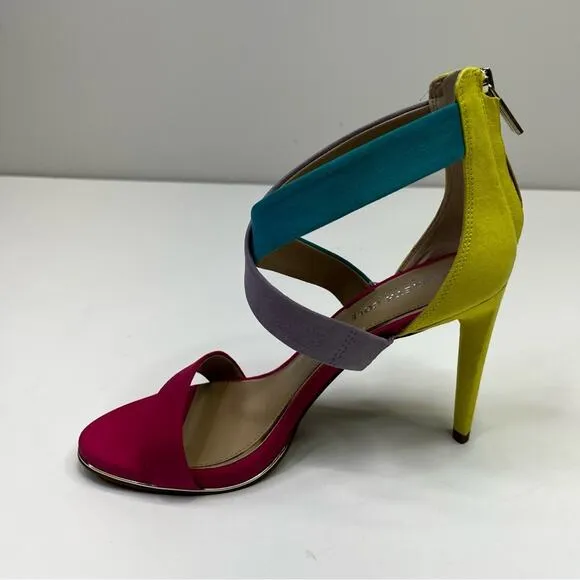 Kenneth Cole New York Brooke Cross Dress sandals beet multicolor - 9.5