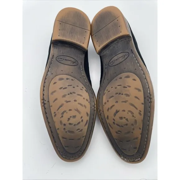 Kenneth Cole New York Mens Size 11 M Navy Blue Slip On Loafers