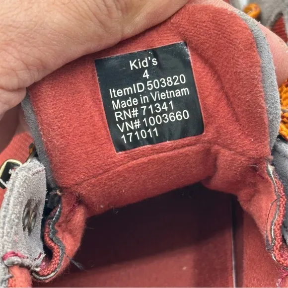 Kids' LL Bean Katahdin Retro Hikers Youth 4 Sneaker High Top