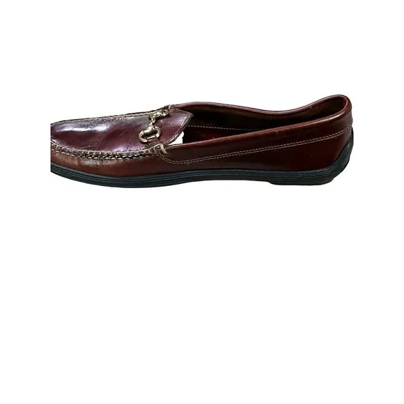 Kinnebrew TB Phelps Brown Men's Loafers 12M 710-06 Gold Tone‎ Bit Driver