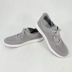Kizik Unisex Lima Handsfree Breathable Grey Knit Sneakers Mens 11.5 Women 13