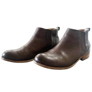Kork Ease Women’s Size 9 Brown Leather Ankle Chelsea Boots Velma Pull On Classic